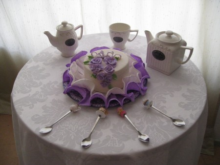 Nossa mesa do café